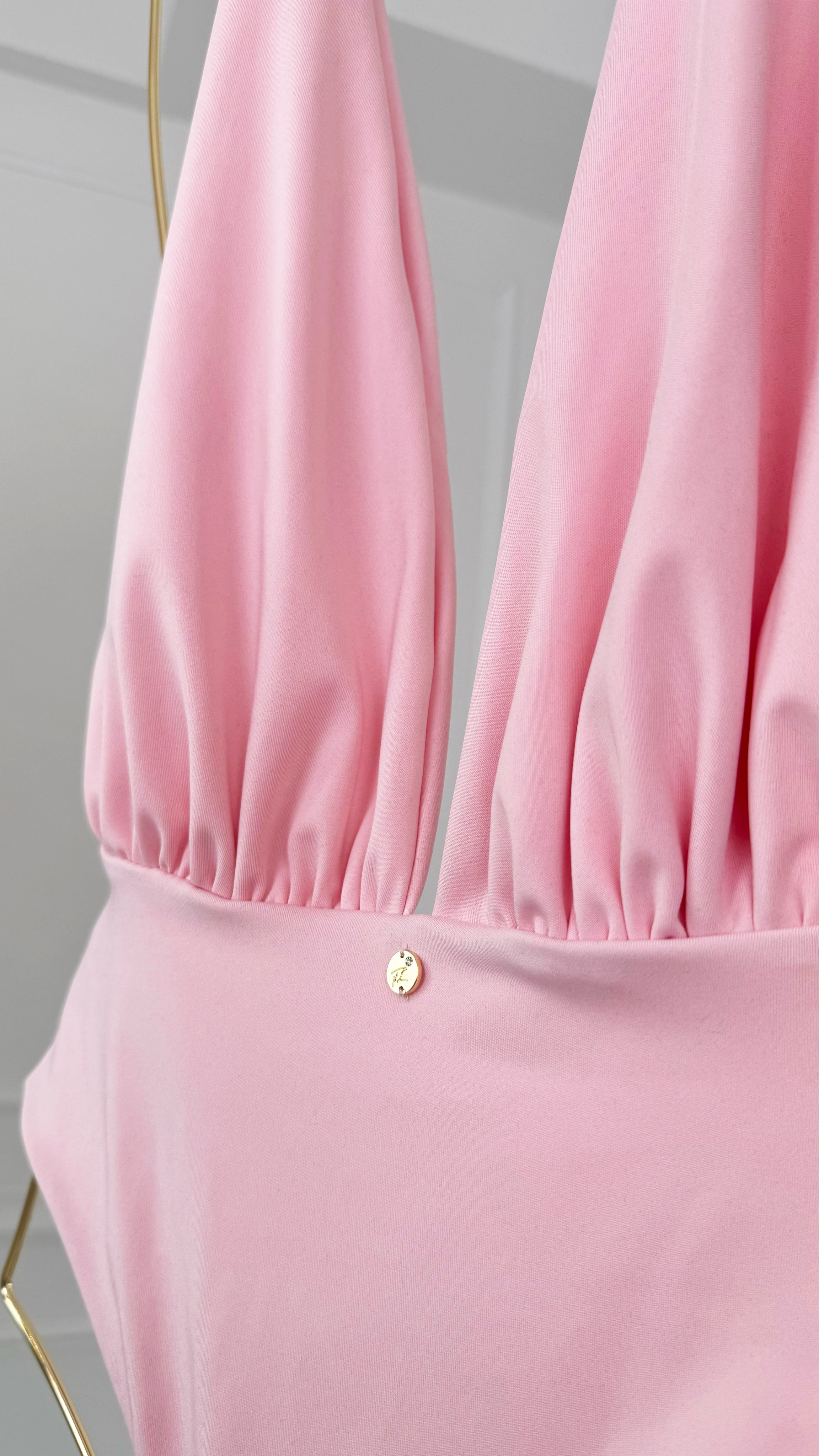 "Gaia" Baby Pink Swimsuit / Bodysuit "Gaia" Baby Pink Swimsuit / Bodysuit