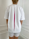 Camiseta Oversize "Split" Blanca Camiseta Oversize "Split" Blanca