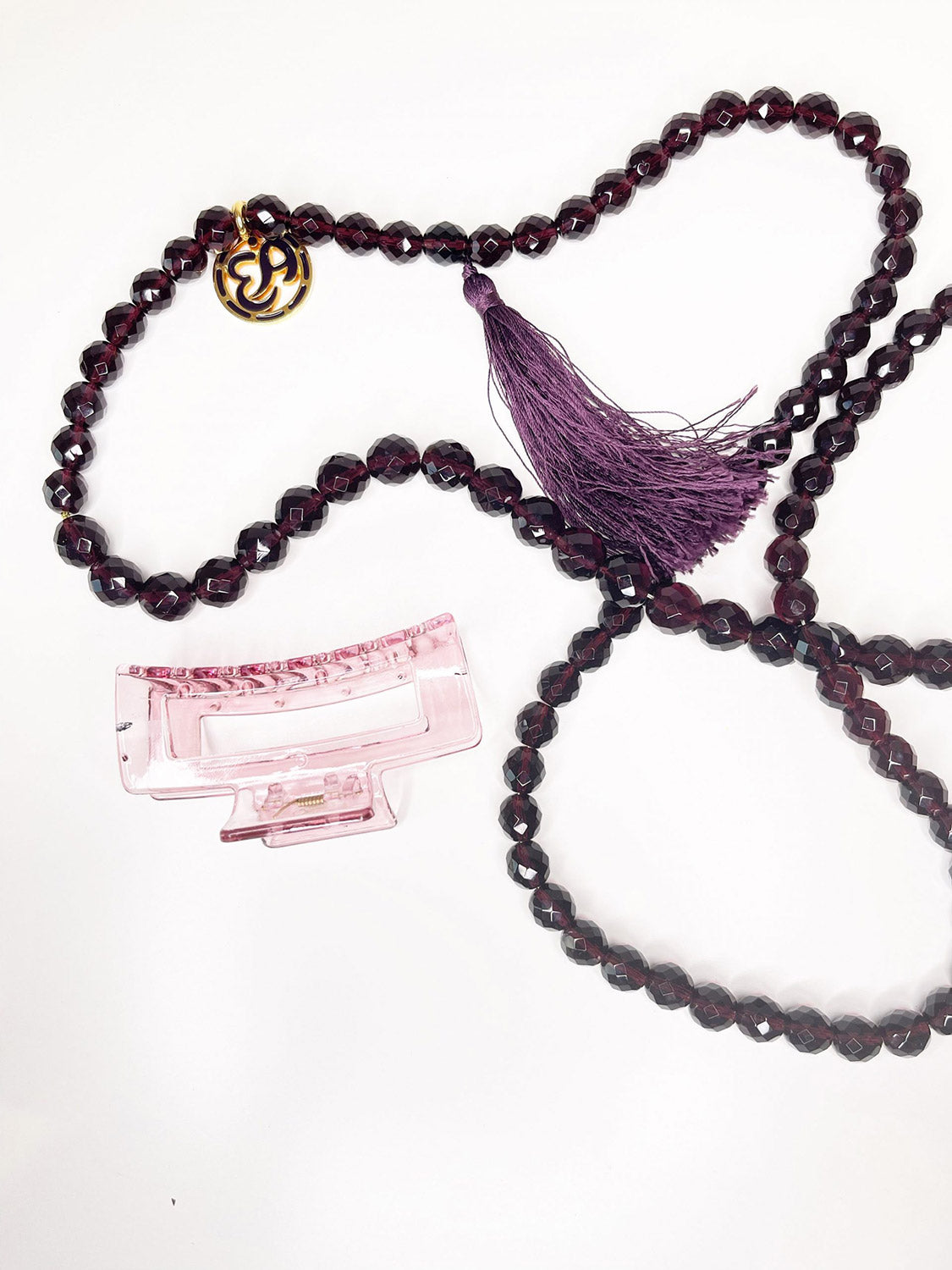 Clamă de păr din plastic transparent Clamă de păr din plastic transparent