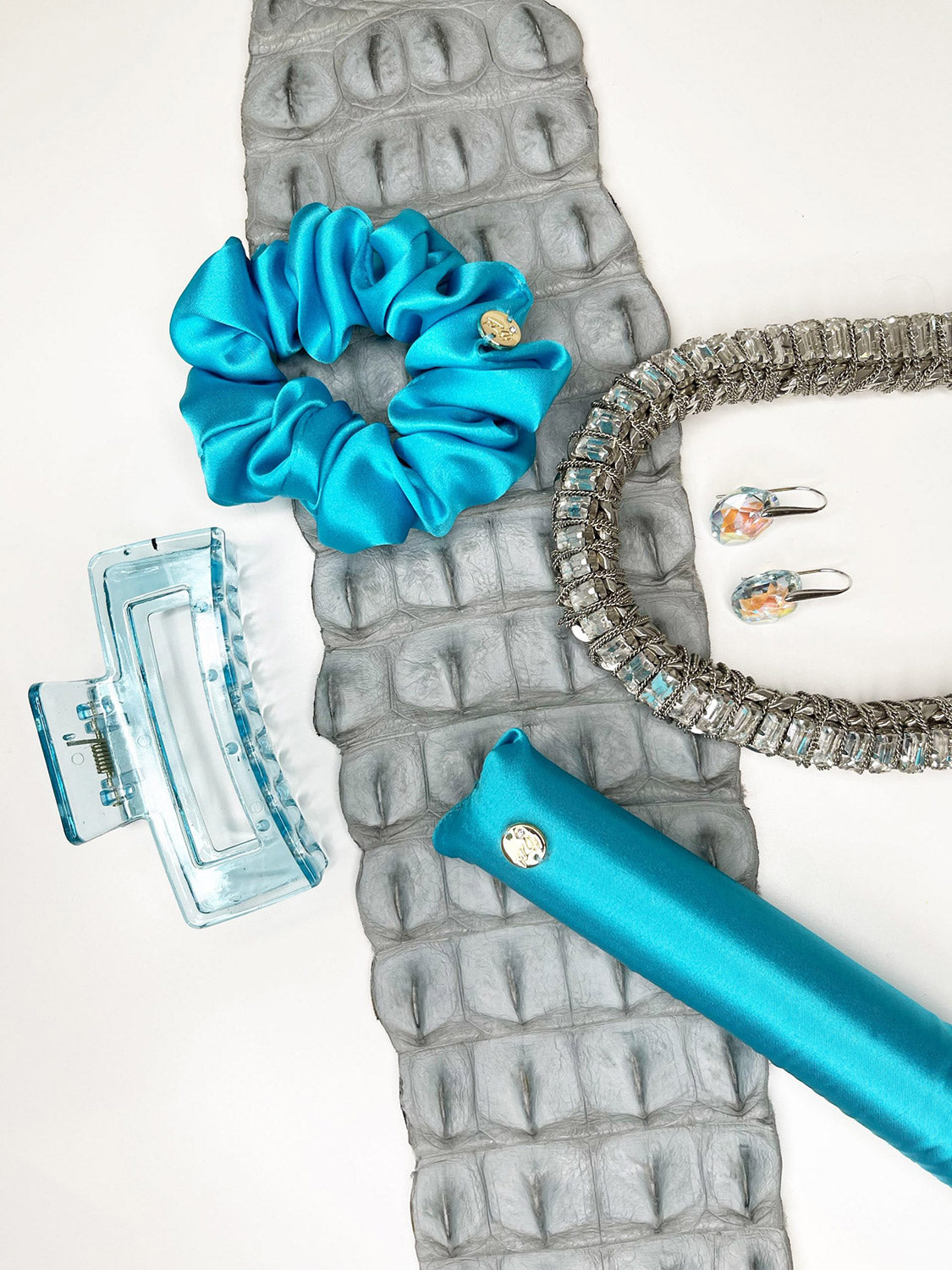 Clamă de păr din plastic transparent Clamă de păr din plastic transparent