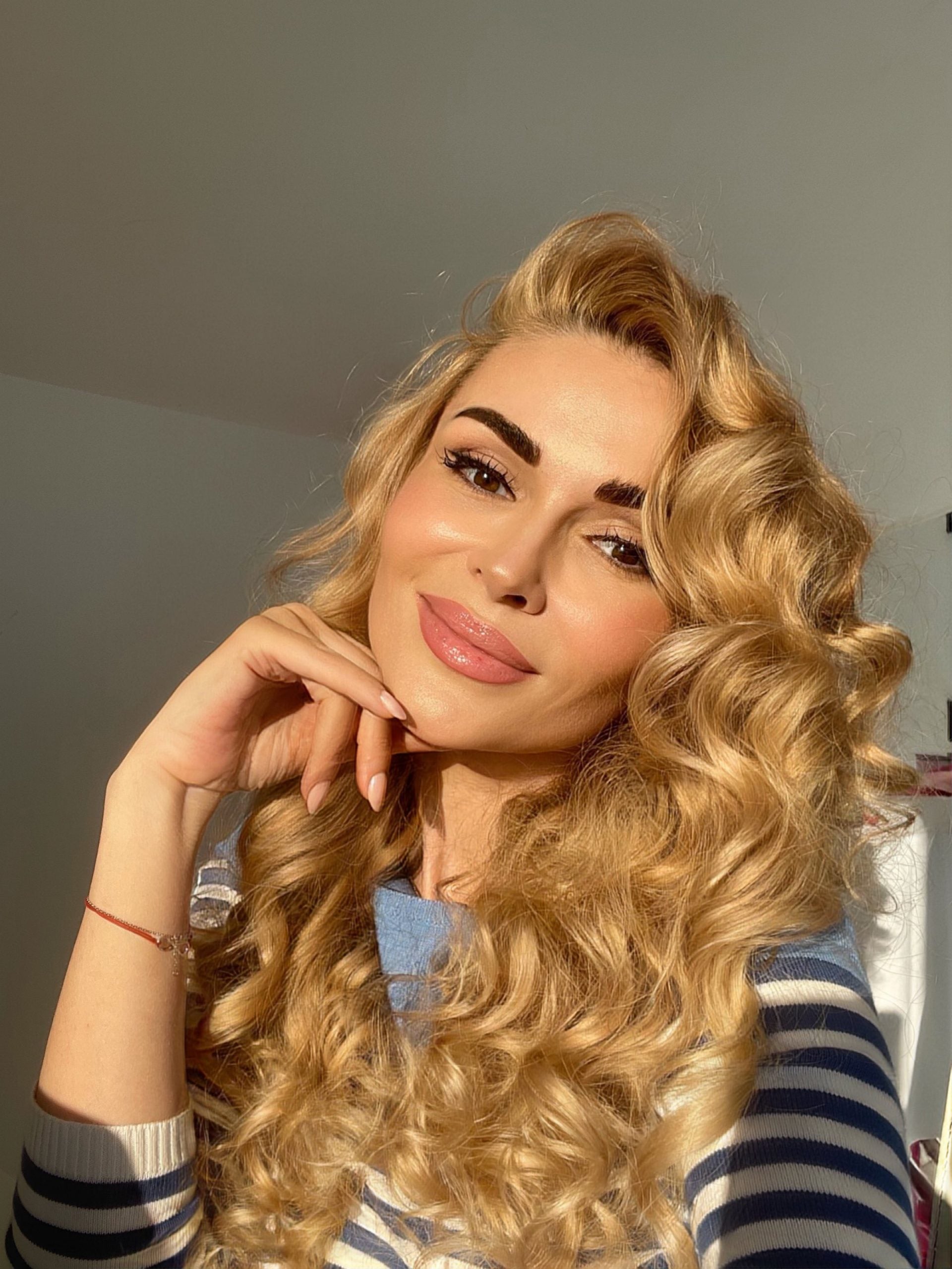 Ondulator XXS fără Căldură cu elastice din Mătase Naturală Roz Deschis Ondulator XXS fără Căldură cu elastice din Mătase Naturală Roz Deschis