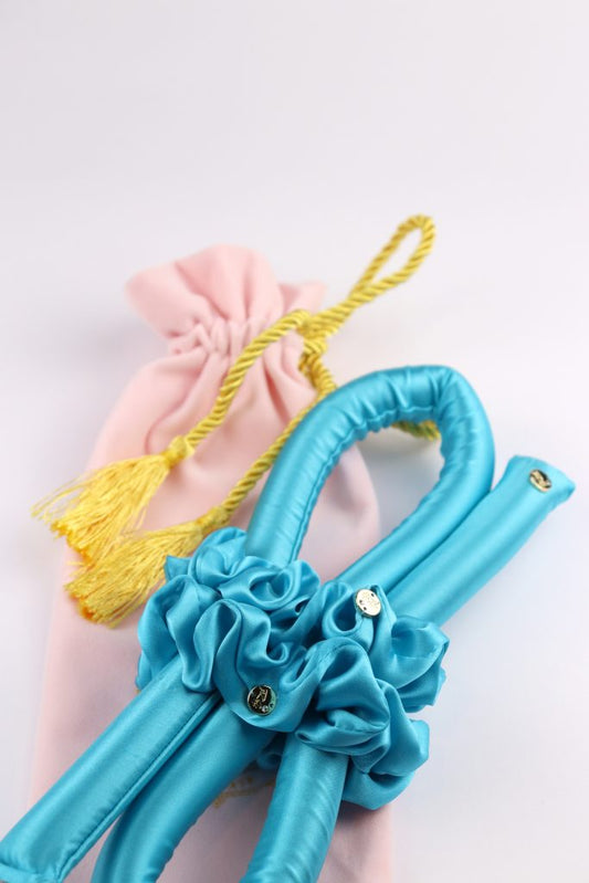 XXS Size Silk Heatless Curler with SILK Scrunchies Maldive