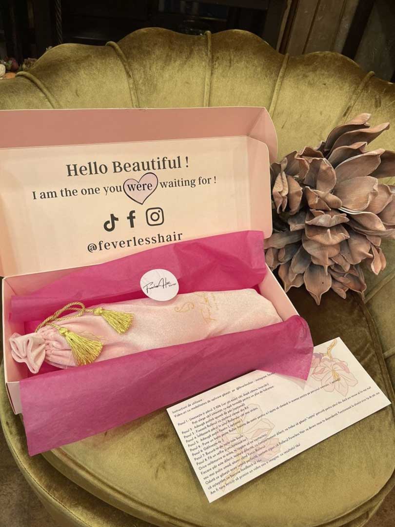 Ondulator STANDARD fără Căldură cu elastice din Mătase Naturală Lavandă Ondulator STANDARD fără Căldură cu elastice din Mătase Naturală Lavandă