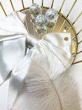 Hair Bow made from Natural Silk in various colors. Hair Bow made from Natural Silk in various colors.