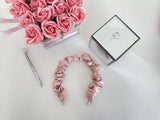 Natural Silk Headband 3.5 cm Natural Silk Headband 3.5 cm