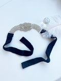 Chocker Cinderella la baza gâtului cu cristale și catifea by Shirley Navone Chocker Cinderella la baza gâtului cu cristale și catifea by Shirley Navone