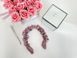 Natural Silk Headband 3.5 cm Natural Silk Headband 3.5 cm