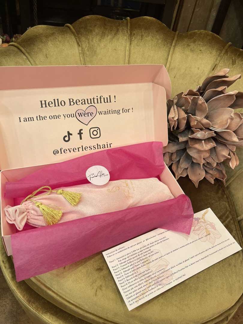 Glowing Hair & Skin SET - STANDARD Size Curling Kit + 1 FeverLess Pillowcase in White Natural Silk Glowing Hair & Skin SET - STANDARD Size Curling Kit + 1 FeverLess Pillowcase in White Natural Silk