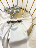 Hair Bow made from Natural Silk in various colors. Hair Bow made from Natural Silk in various colors.