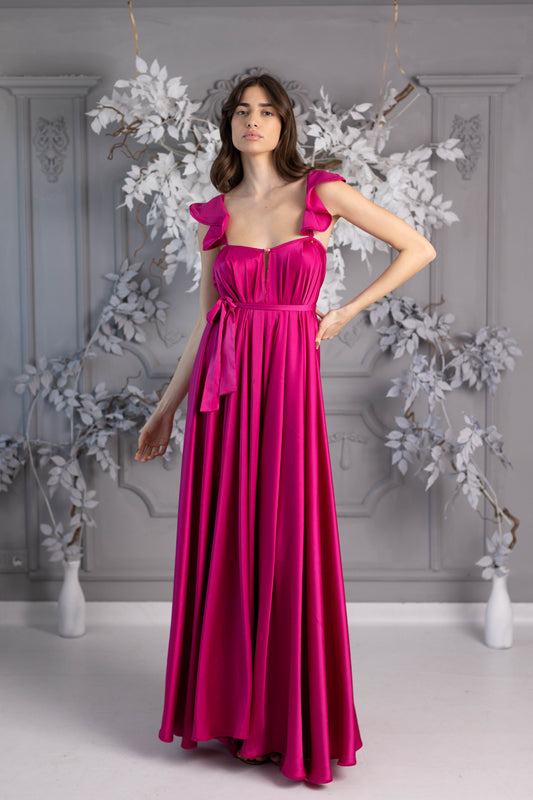 Cardigan "Goddess" Fuchsia