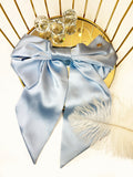 Hair Bow made from Natural Silk in various colors. Hair Bow made from Natural Silk in various colors.
