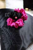 3 Natural Mulberry Silk Medium Scrunchies 3 Natural Mulberry Silk Medium Scrunchies