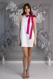 OUTLET Rochie tafta scurtă A line Alb OUTLET Rochie tafta scurtă A line Alb