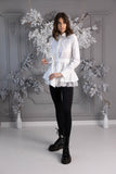 White W. Shirt + White Blouse Set White W. Shirt + White Blouse Set