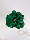 1 Large Mulberry Natural Silk Scrunchie in various colors. 1 Large Mulberry Natural Silk Scrunchie in various colors.
