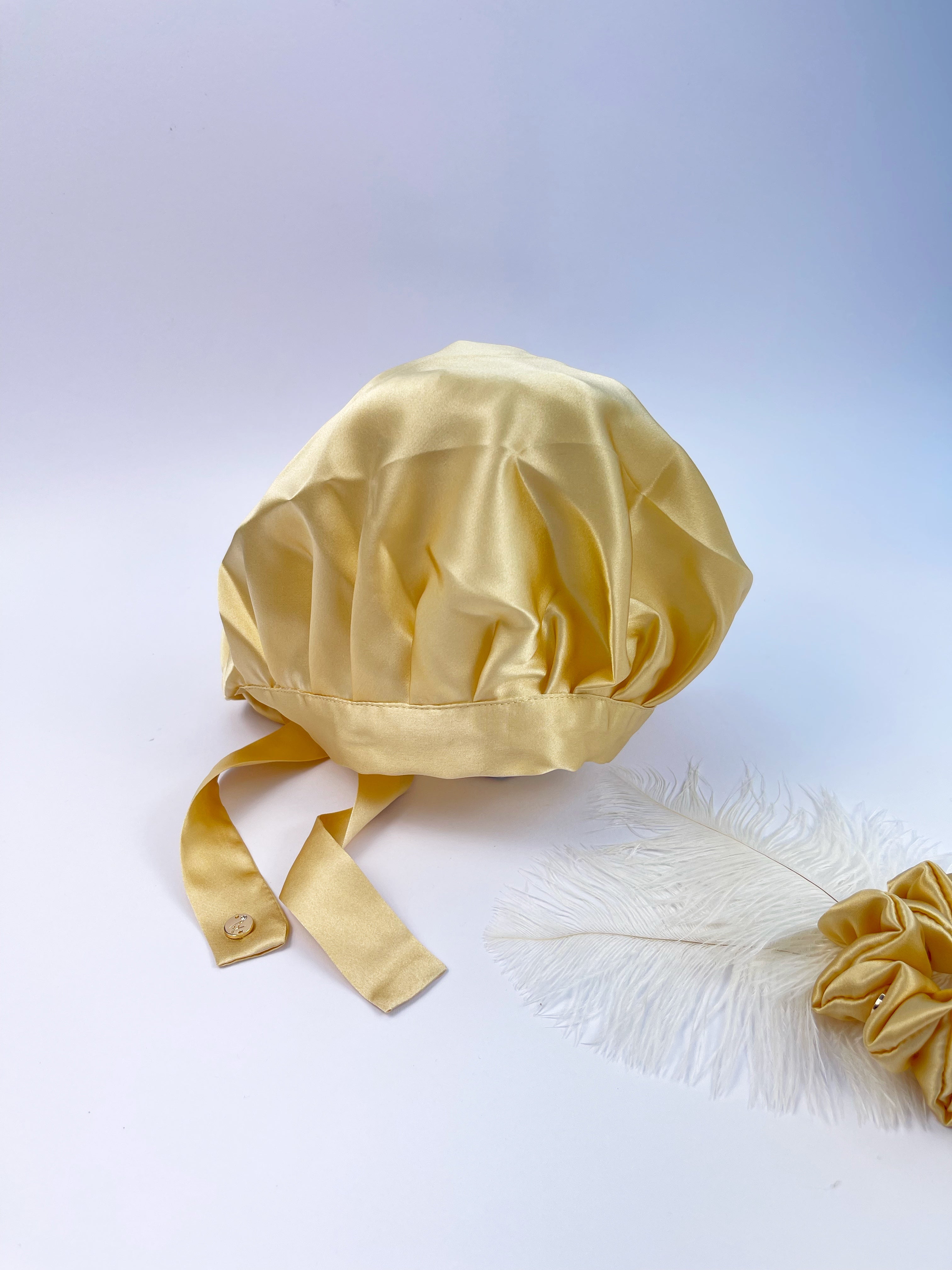 Bonnet in Various Colors, made from Natural Mulberry Silk Bonnet in Various Colors, made from Natural Mulberry Silk
