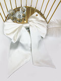 Hair Bow made from Natural Silk in various colors. Hair Bow made from Natural Silk in various colors.
