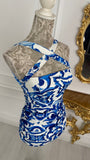 Rochie " Lilith" elasticǎ SCURTĂ Majolica