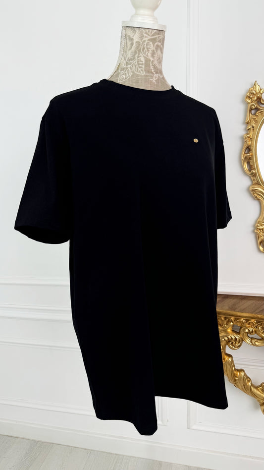 Tricou " Softie" Lung NEGRU