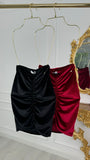 SHORT elastic skirt "Athena" Velvet