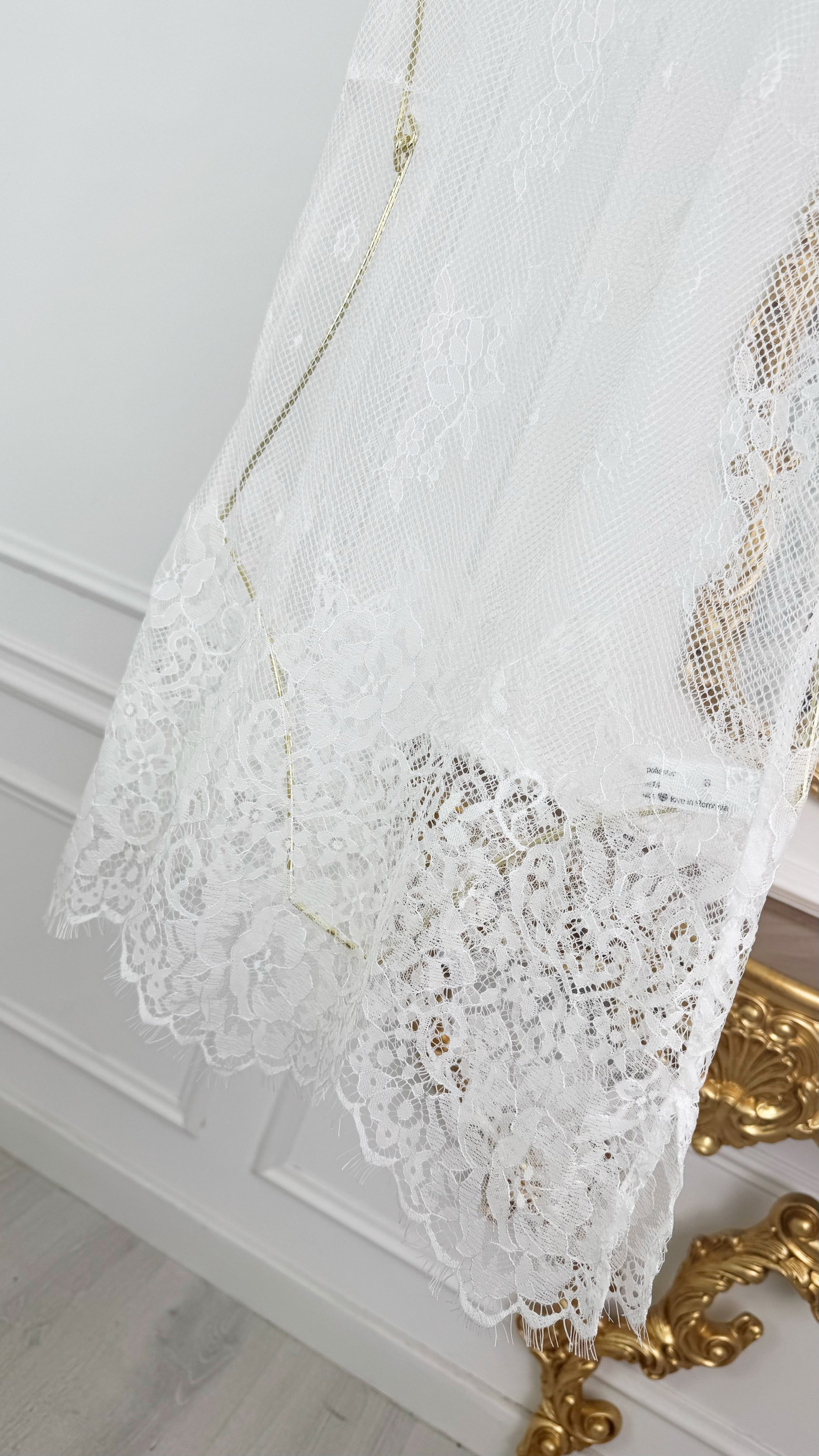 Bluza din dantelă ALB