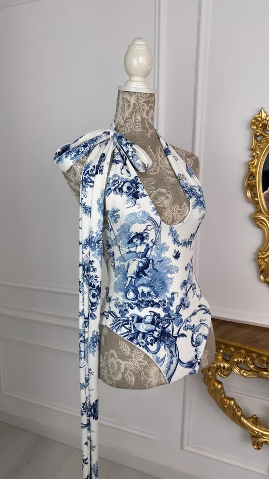 Costum de baie/Body întreg "Latifa" Brazilian Cut - Lovely Ink