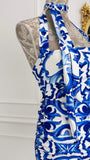 Rochie " Lilith" elasticǎ SCURTĂ Majolica