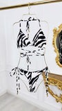 Slip de baie " Zebra "
