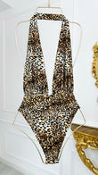 Costum de baie/Body întreg "Gaia" Animal Print