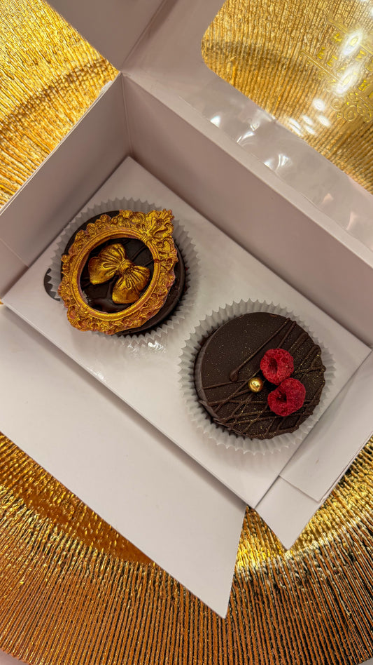 CUTIE Brownies îmbrăcate în Ciocolată Belgiană