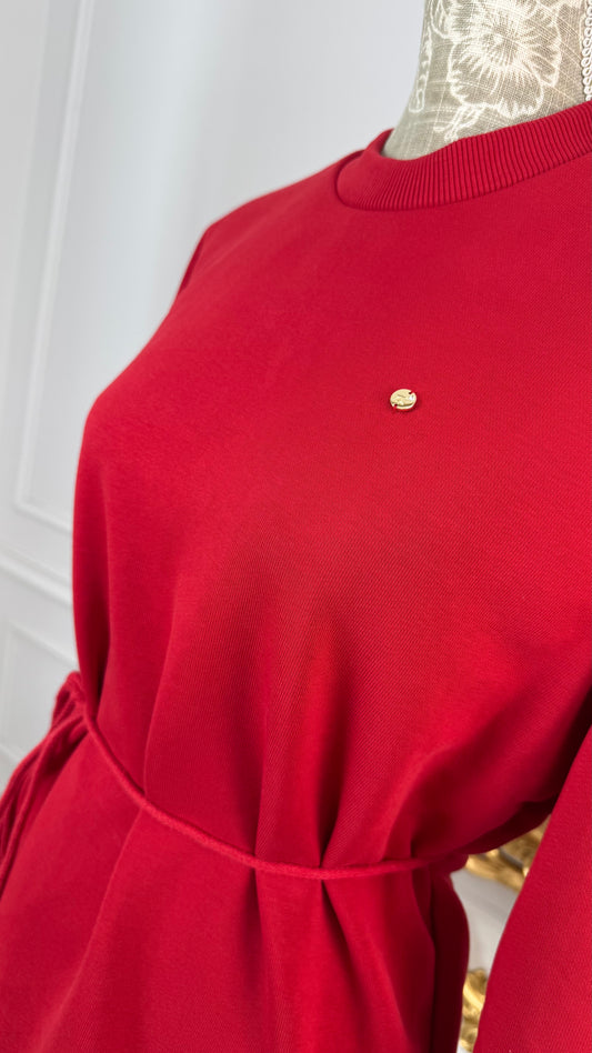 Blouse "Eria 500" Backless RED