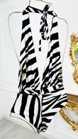 Costum de baie/Body întreg "Gaia" ZEBRA