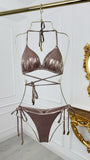 Bikini Bottom "Baby Doll" Smoked Gold