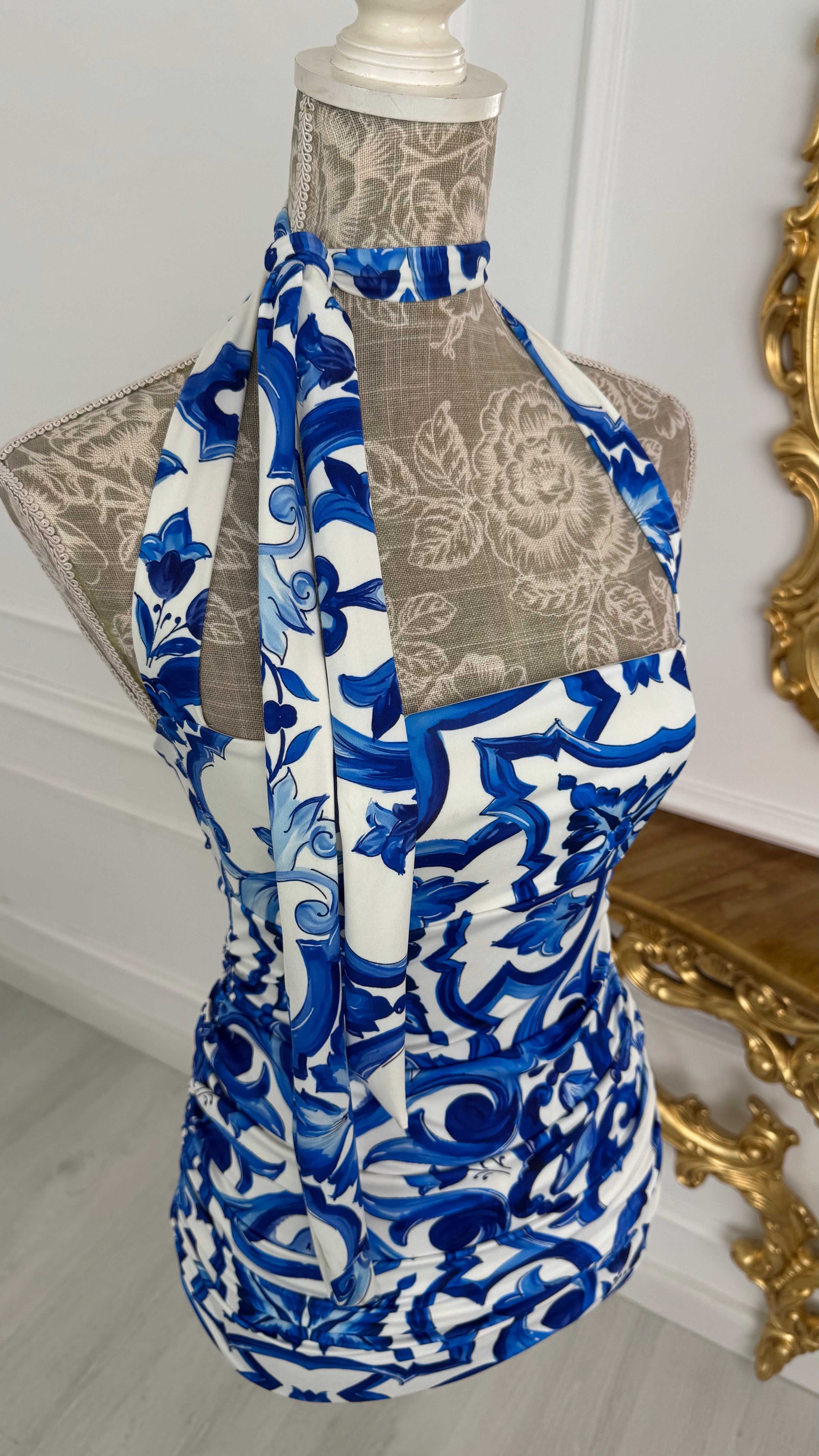 Rochie " Lilith" elasticǎ SCURTĂ Majolica