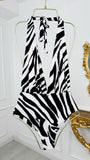 Costum de baie/Body întreg "Gaia" ZEBRA