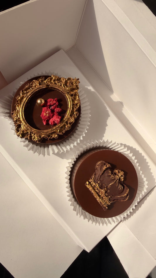 CUTIE Brownies îmbrăcate în Ciocolată Belgiană