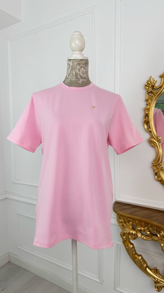 Tricou STANDARD CUT  " Softie" Lung BABY PINK