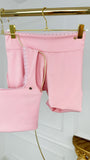 High waist elastic "HERA" shaper shorts Blush Pink