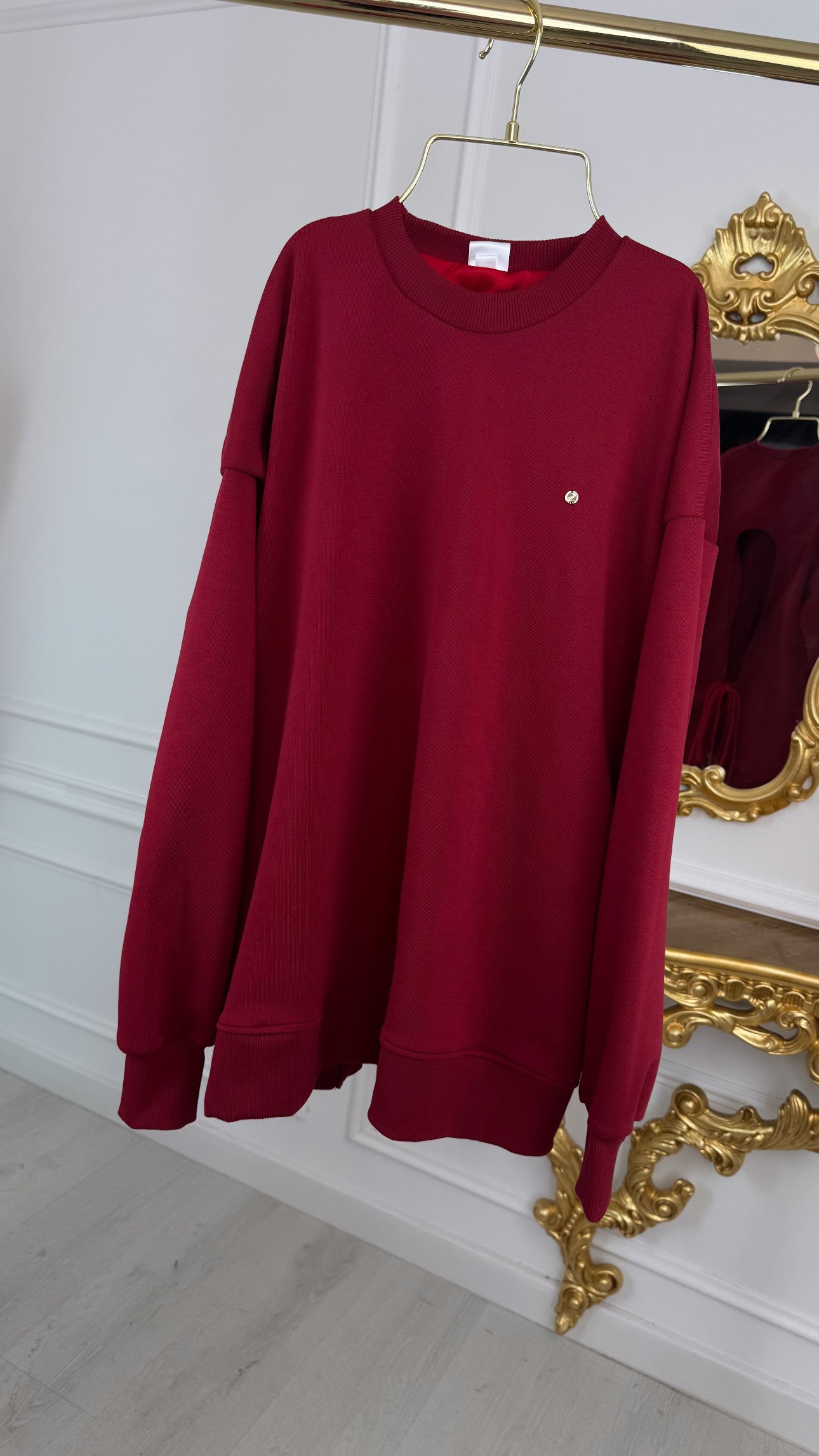 Blusa "Eria" con Espalda Descubierta WINE