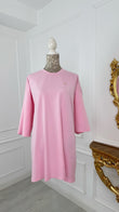 Tricou OVERSIZE " Softie" Lung BABY PINK