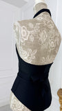 Costum de baie/Body întreg "Latifa" Brazilian Cut - Negru