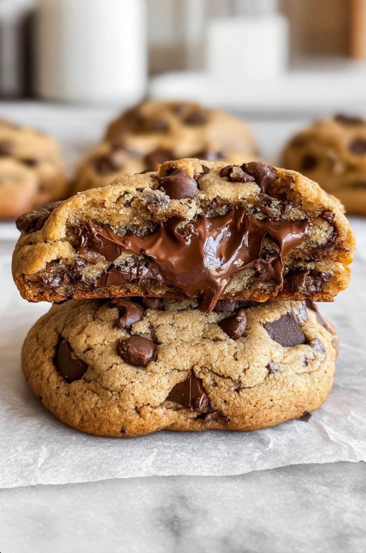 6 bucăți Chocolate Chip Cookie Nutella 50g