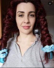 Load image into Gallery viewer, Ondulator fără Căldură cu elastice din Mătase Naturală Auriu
