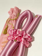 Încarcă imaginea în vizualizatorul Galerie, Ondulator fără Căldură cu elastice din Mătase Naturală Roz