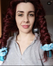 Load image into Gallery viewer, Ondulator fără Căldură cu elastice din Satin Lavandă
