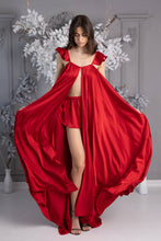 Load image into Gallery viewer,  Cardigan &quot;Goddess&quot; Red
