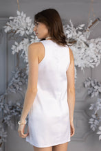 Load image into Gallery viewer, Short A-line Taffeta Dress White