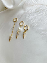 Load image into Gallery viewer,  &quot;Adela&quot; Earrings by Shirley Navone with Pearls