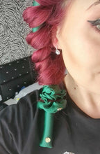 Load image into Gallery viewer, XXS Size Silk Heatless Curler with SILK Scrunchies Lavender
