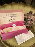 Glowing Hair & Skin SET - STANDARD Size Curling Kit + 1 FeverLess Pillowcase in Pink Natural Silk